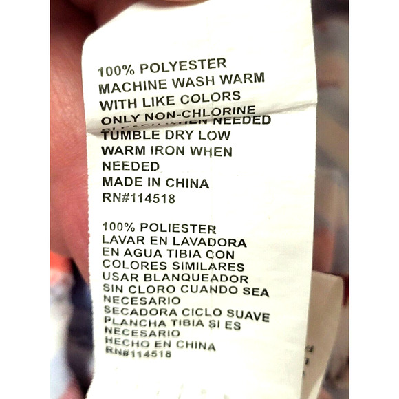 Blue White Striped Floral Assymetrical Off Shoulder HiLo Skirted Romper Size 4T - Picture 9 of 10